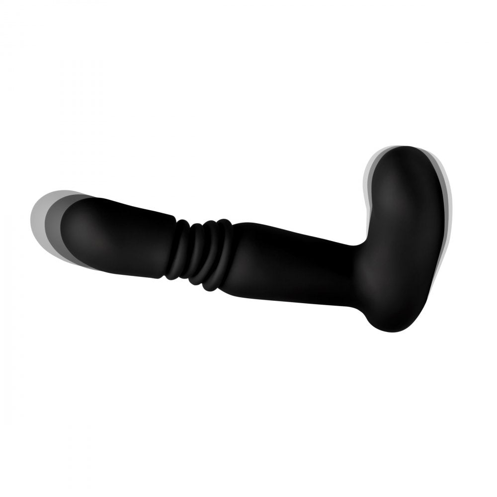 Silicone Thrusting Anal Plug With Remote Control  Prostate Play