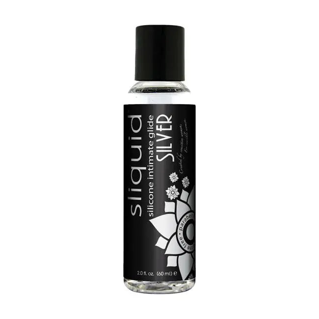 Silver Silicone lubricant 2oz  Lubes, Lotions and Accessories