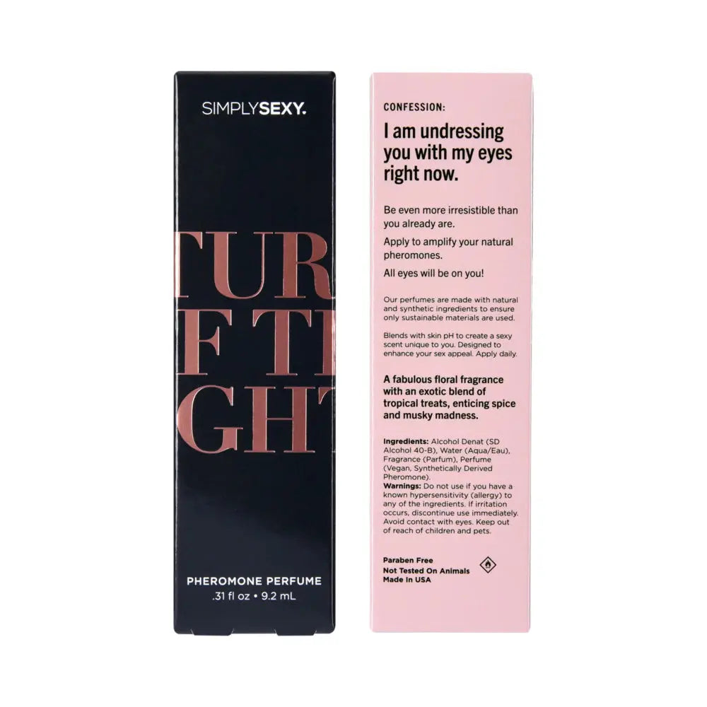 Simply Sexy Pheromone Perfume Spray Turn Off The Lights 0.31 oz.  Pheromones