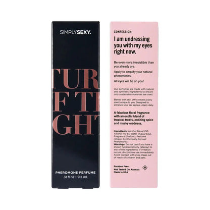Simply Sexy Pheromone Perfume Spray Turn Off The Lights 0.31 oz.  Pheromones