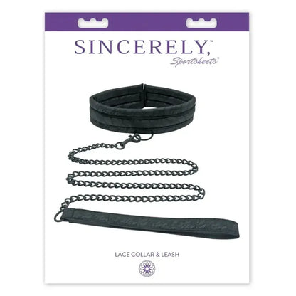 Sinc Lace BDSM Collar and Leash  Collars and Leads