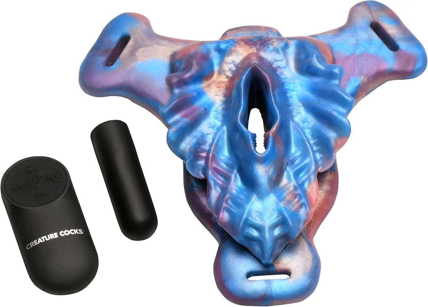 Siren Snatch Silicone Fantasy Strap-On Pussy with Harness  Fantasy Sex Toy