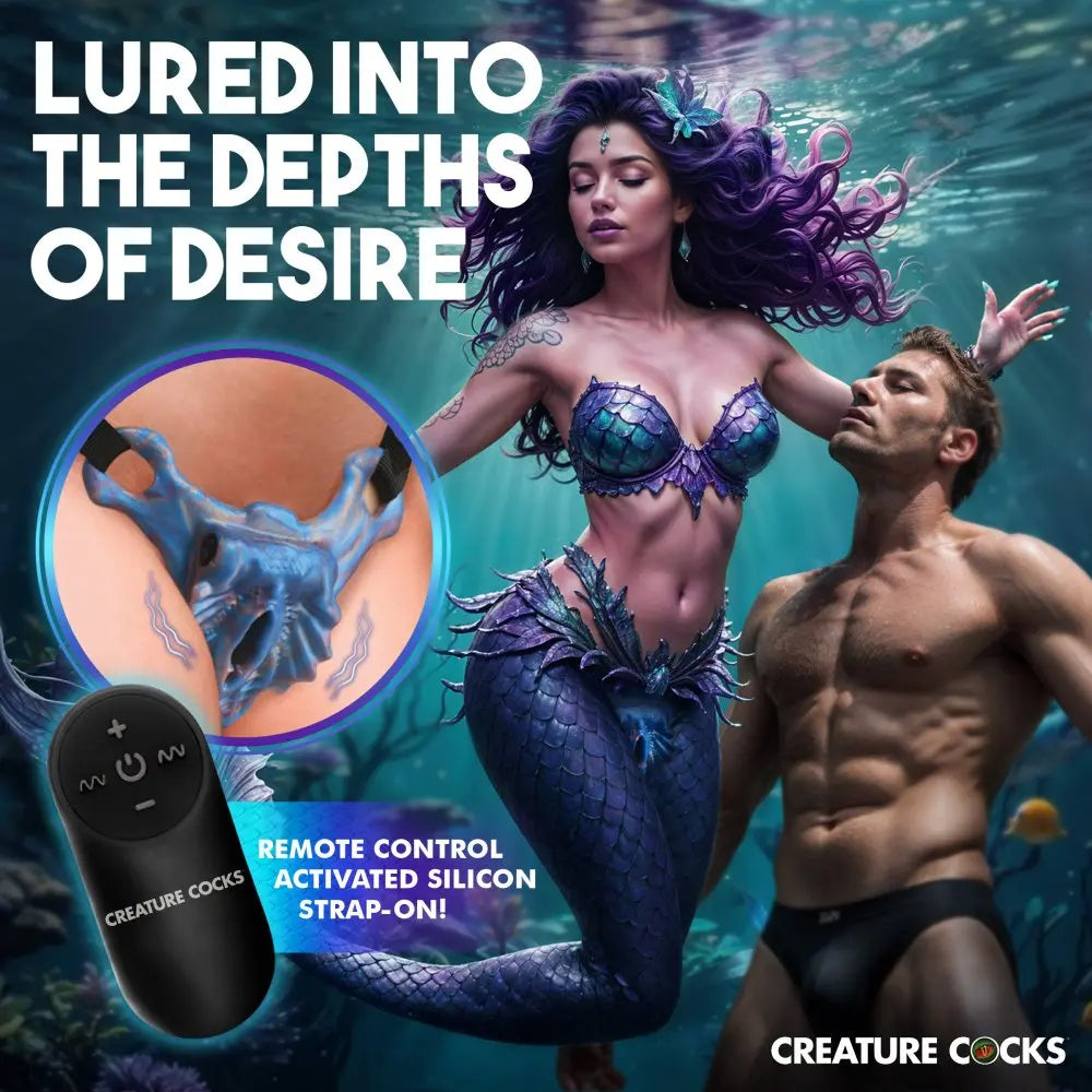 Siren Snatch Silicone Fantasy Strap-On Pussy with Harness  Fantasy Sex Toy
