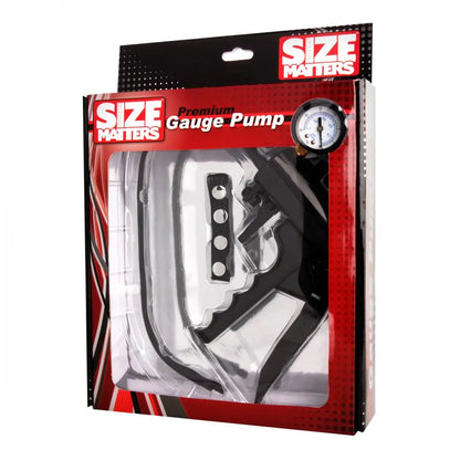 Size Matters Premium Gauge Pump  Penis Pump
