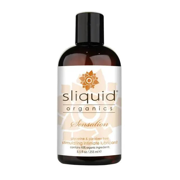 Sliquid Organics Sensation 8.5oz  Lubes, Lotions and Accessories