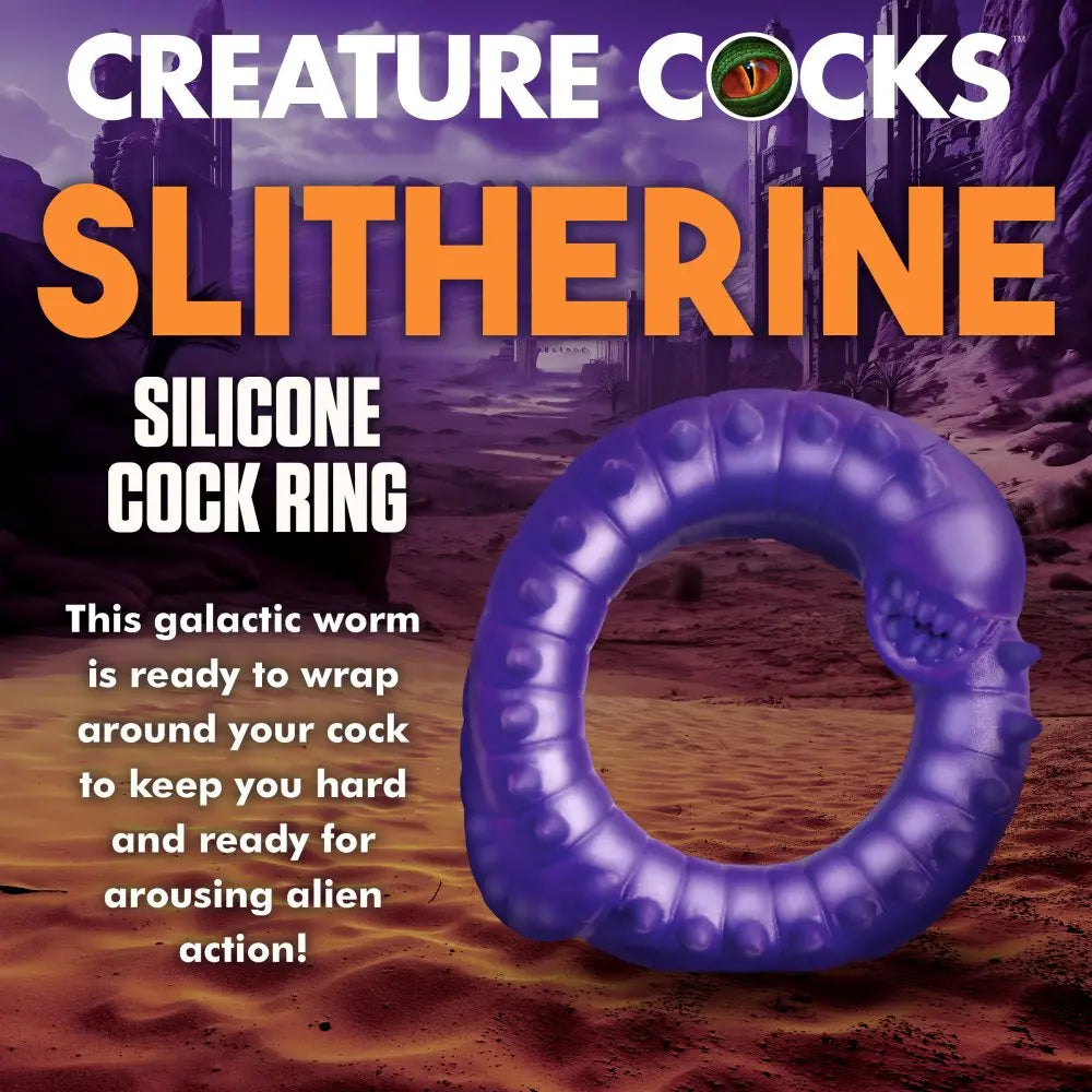 Slitherine Silicone Cock Ring Fantasy Cock Ring  Cock Rings