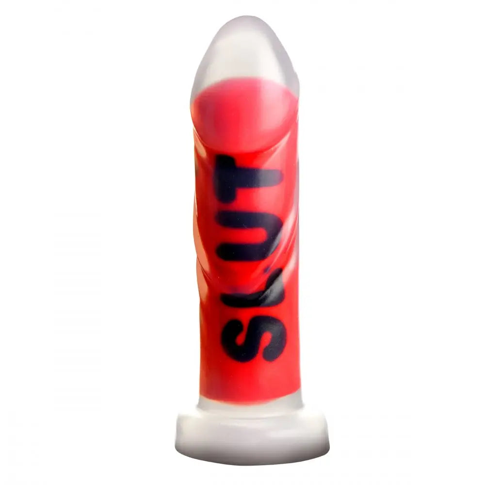 Slut Silicone Dildo  Dildos