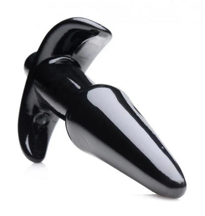 Smooth Vibrating Anal Plug - Black Vibrating Butt Plug  Vibrating Anal Sex Toy