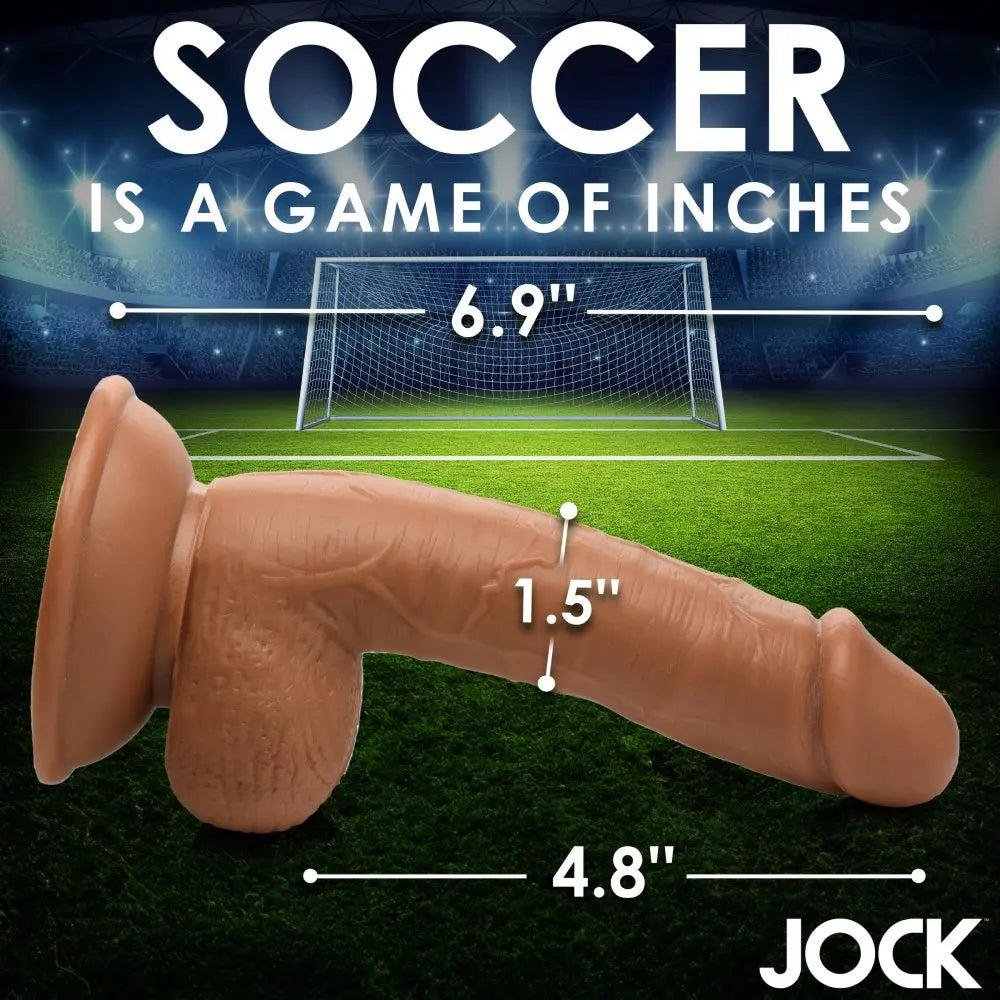 Soccer Sam 7 Inch Realistic Dildo Sex Toy  Realistic Dildos