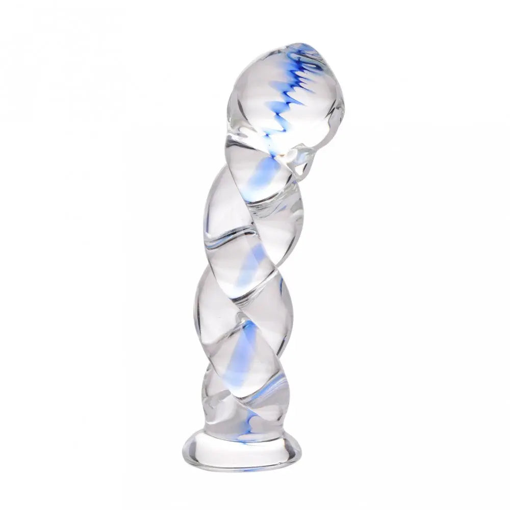 Soma Twisted Glass Dildo Anal Sex Toy  Glass Toys