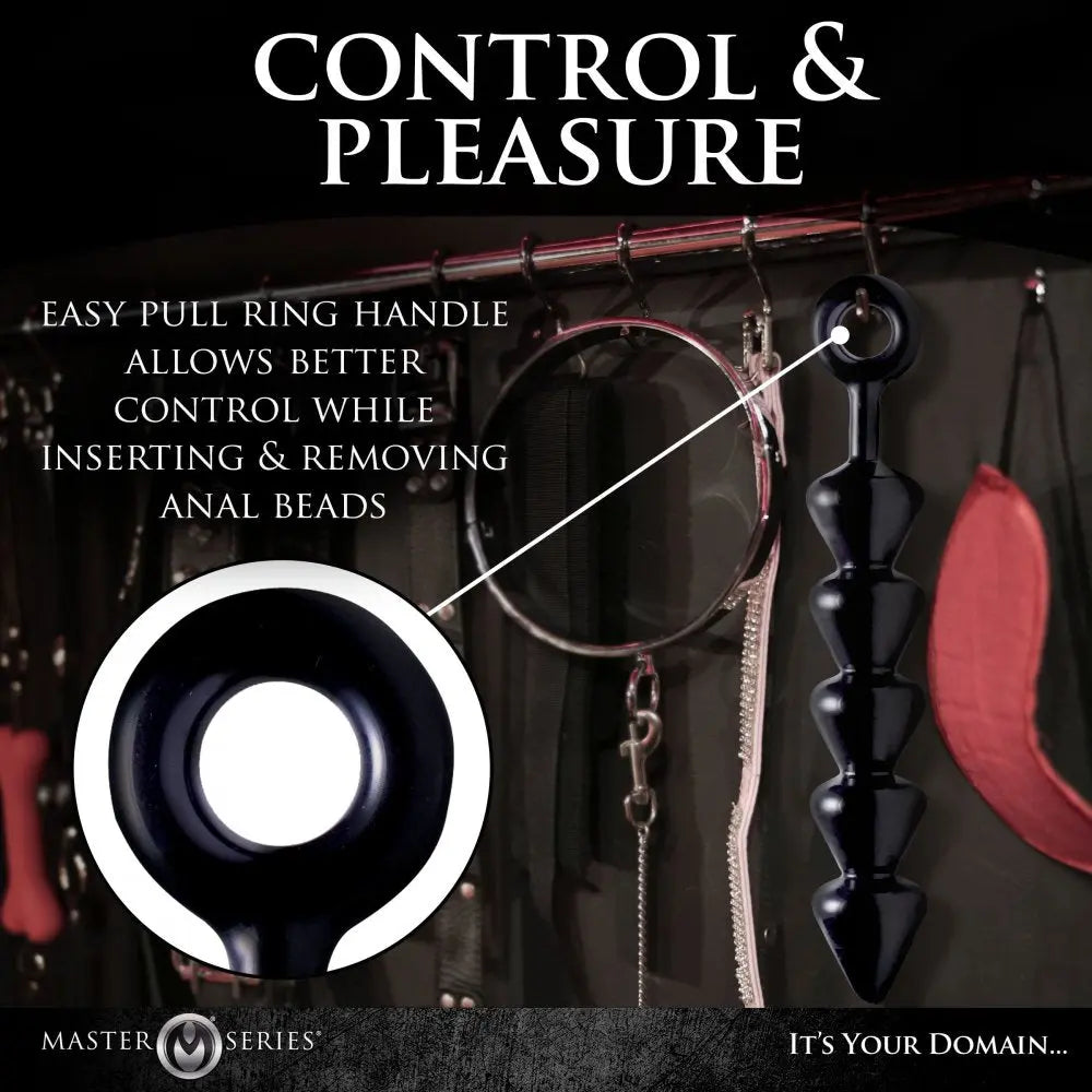 Spades XL Anal Beads Bumpy Anal Dildo Textured Anal Toy with Knots  Anal Beads