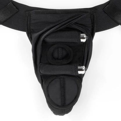 SpareParts Deuce Cover Underwear Harness Black (Double Strap) Size B Nylon  Harnesses