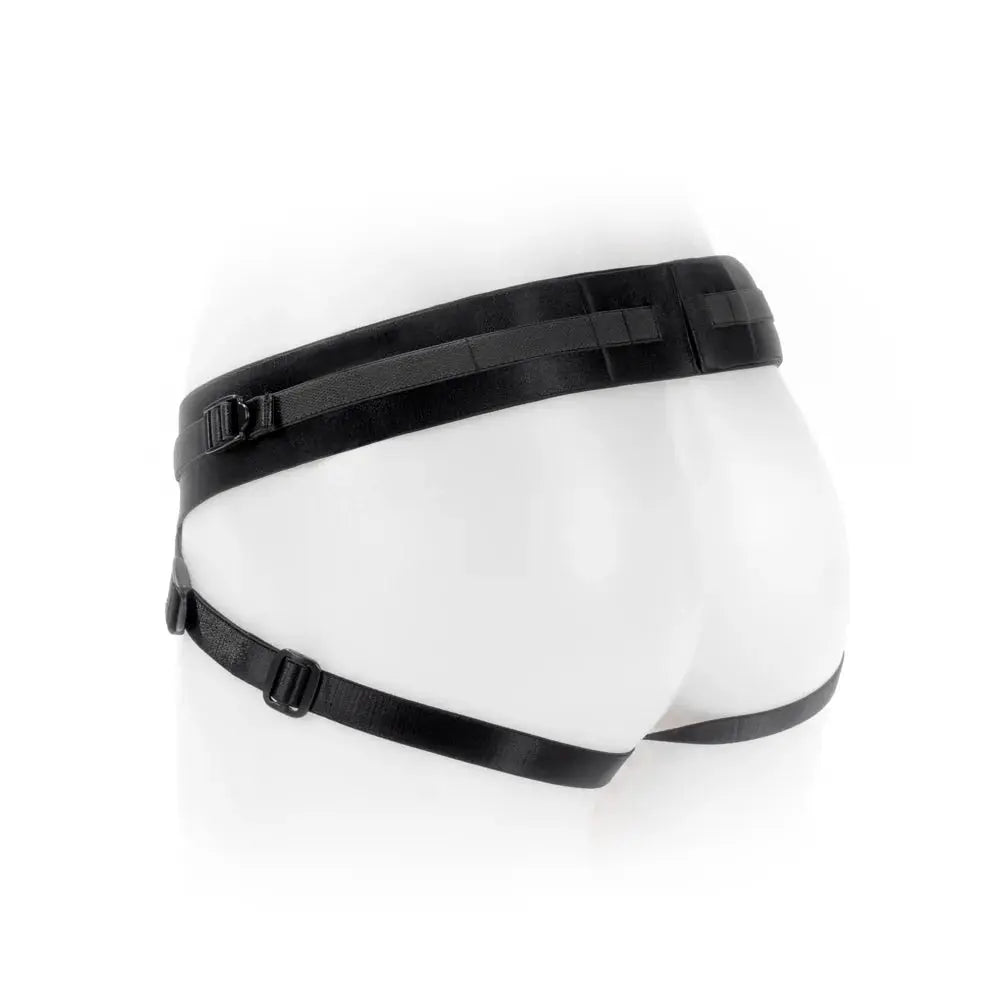 SpareParts Deuce Cover Underwear Harness Black (Double Strap) Size B Nylon  Harnesses
