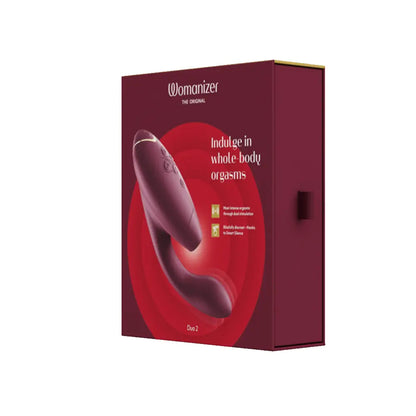 Special Pricing Womanizer Duo 2 - Bordeaux  Rabbit Vibrators