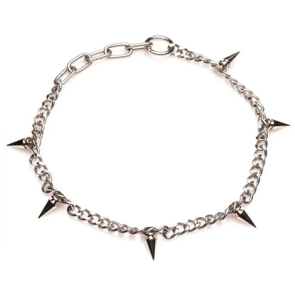 Spiked Punk Necklace BDSM Consideration Collar  Collars and Leads