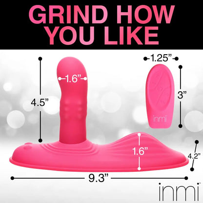 Spin n' Grind Rotating and Vibrating Silicone Sex Grinder  Grinders and Tribbing Toys
