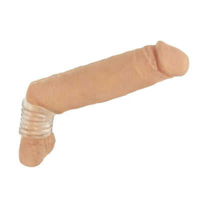 Spiral BDSM Ball Stretcher Cock and Ball Torture Toy - Clear CBT Toy  Cock and Ball Torture