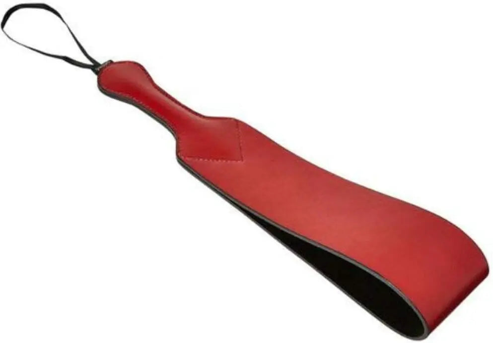 Sportsheets Saffron Loop Paddle Red  Fetish - Whips Crops & Paddles