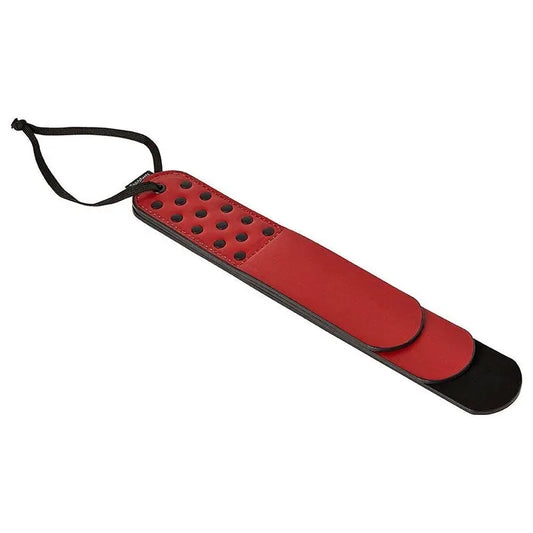 Sportsheets Saffron Layer Paddle Red  Fetish - Whips Crops & Paddles