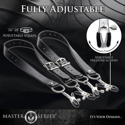 Spread Labia Spreader Straps with Clamps  Medical