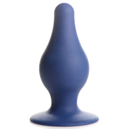 Squeezable Tapered Large Anal Plug Sex Toy - Blue Body Safe Butt Plug  Anal Plug Sex Toy