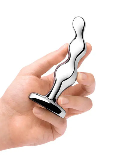 Stainless Steel Anal Beads Metal Butt Plug G-Spot or P-Spot Prostate Sex Toy  Metal Anal Plug Sex Toy