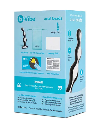 Stainless Steel Anal Beads Metal Butt Plug G-Spot or P-Spot Prostate Sex Toy  Metal Anal Plug Sex Toy