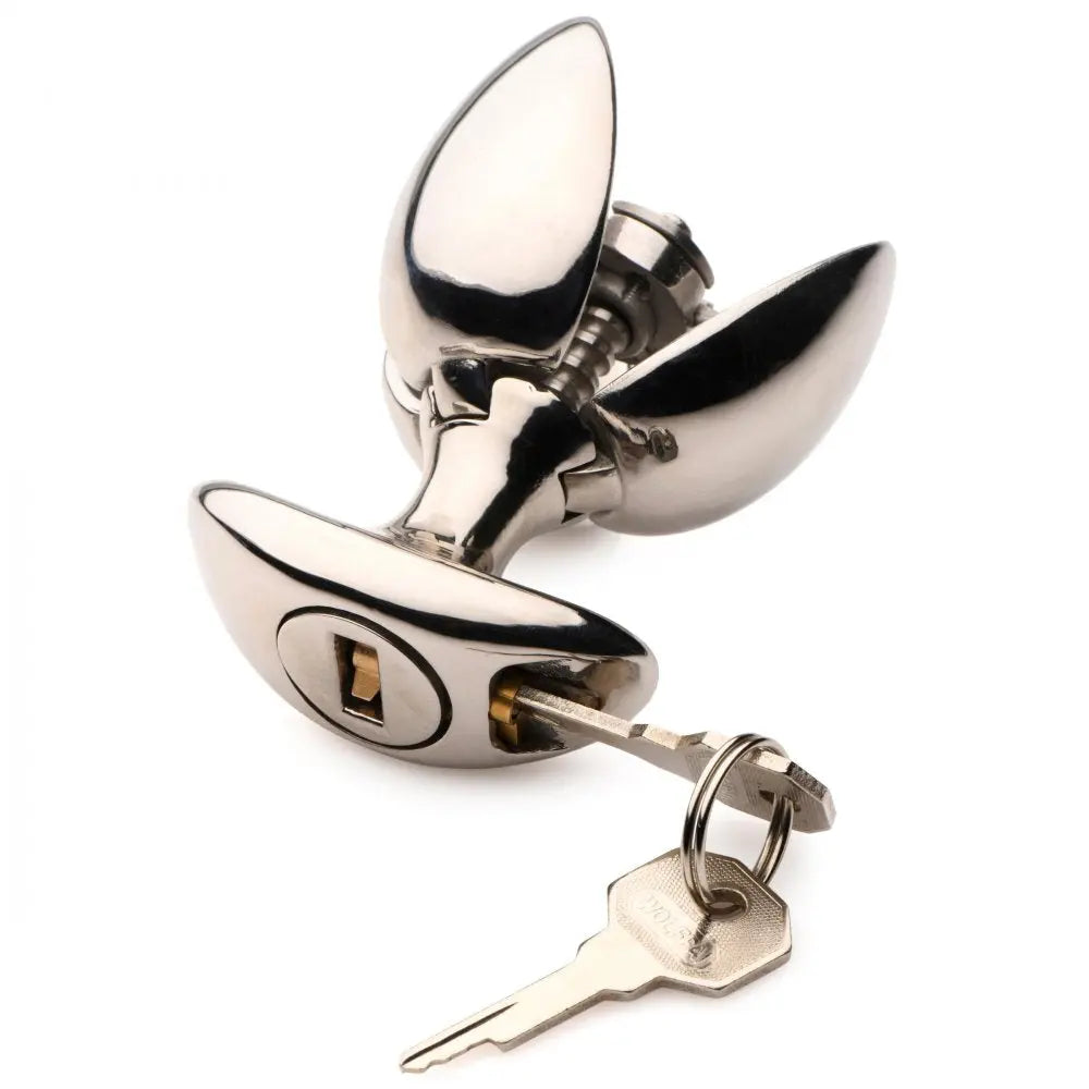 Steel Ass Vault Locking Luxury Anal Expander Bondage Anal Plug BBD Brands Steel Ass Vault Locking Luxury Anal Expander Bondage Anal Plug BBD Brands