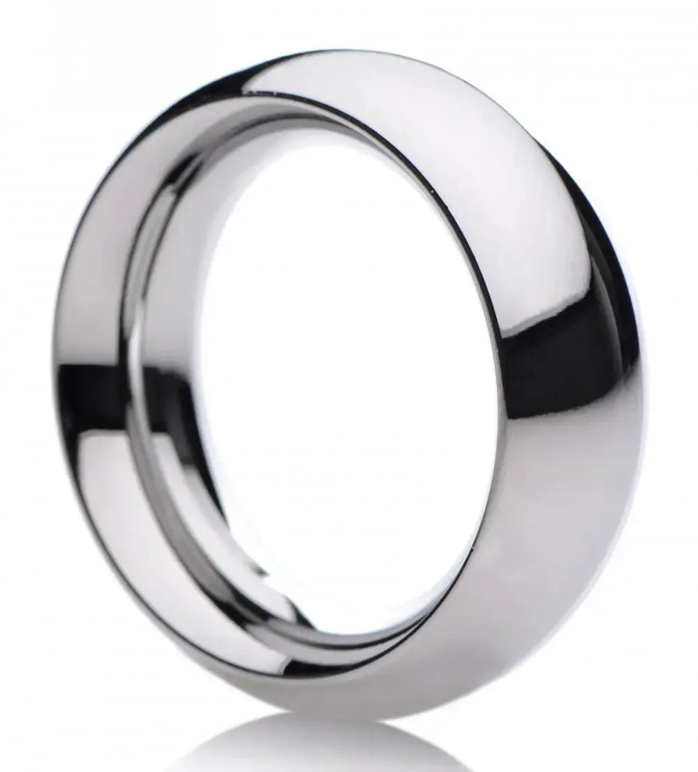 Stainless Steel Cock Ring - 1.5 Inches Erection Enhancing Sex Toy for Menn  Cock Rings