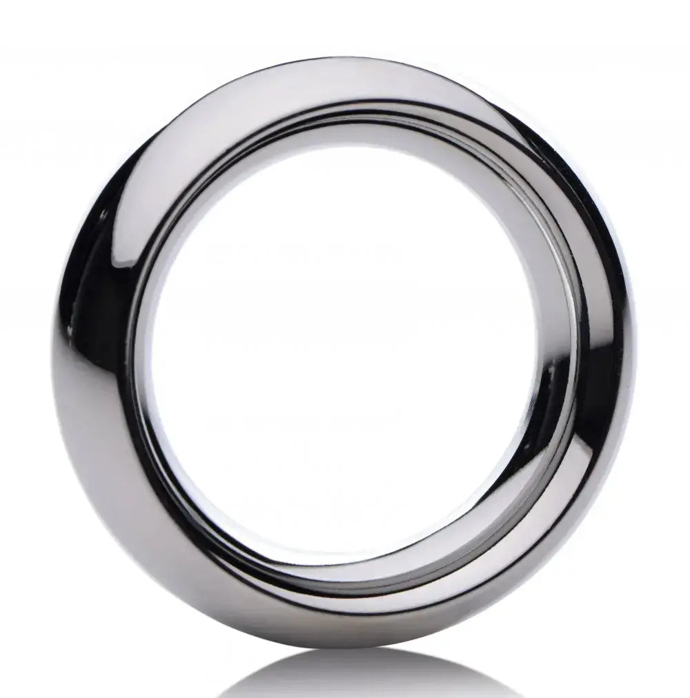 Stainless Steel Cock Ring - 1.5 Inches Erection Enhancing Sex Toy for Menn  Cock Rings