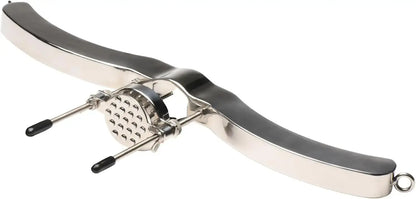 Stainless Steel Humbler with Ball Crusher Cock and Ball Torture BDSM  Cock and Ball Torture