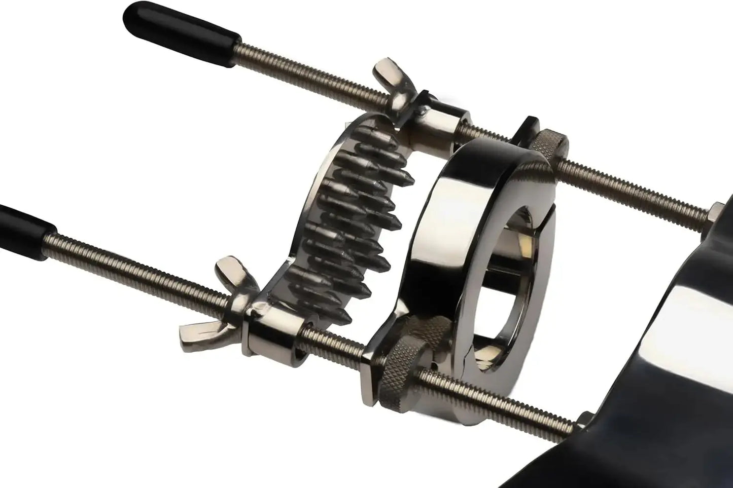 Stainless Steel Humbler with Ball Crusher Cock and Ball Torture BDSM  Cock and Ball Torture