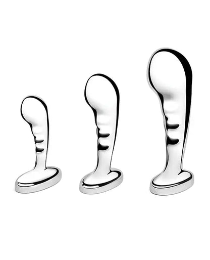 Stainless Steel P-Spot Training Set Prostate Plug Kit Metal Prostate Massager Sex Toy  Anal