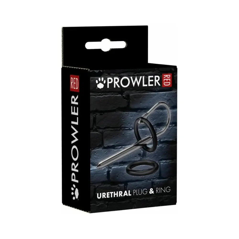 Stainless Steel Urethral Plug and Glans Ring  Fetish - Urethral