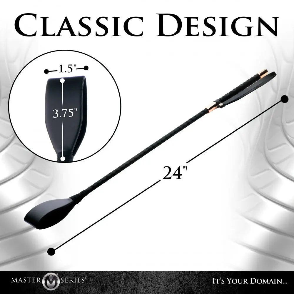 Stallion Riding Crop - 24 Inch BDSM Impact Play Crop  Impact Play