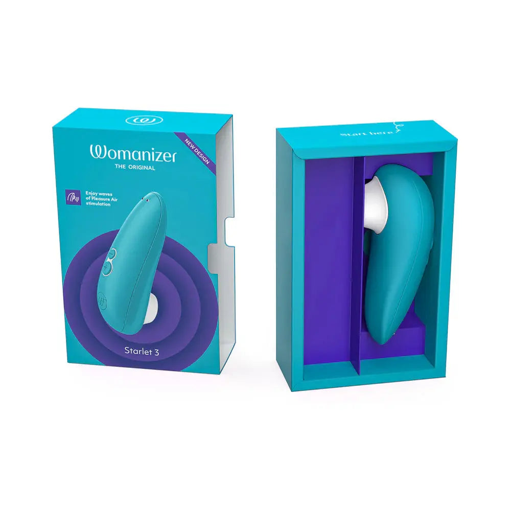Starlet 3 Rechargeable Silicone Compact Pleasure Air Clitoral Stimulator  Suction Vibrators