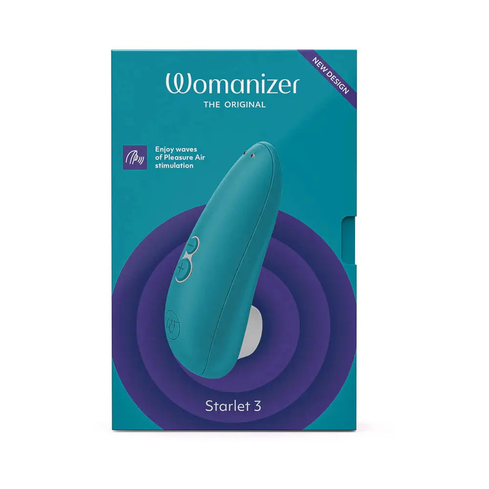 Starlet 3 Rechargeable Silicone Compact Pleasure Air Clitoral Stimulator  Suction Vibrators