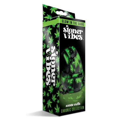 Stoner Vibes Chronic Collection Glow in the Dark Ankle Cuffs  Restraints and Cuffs