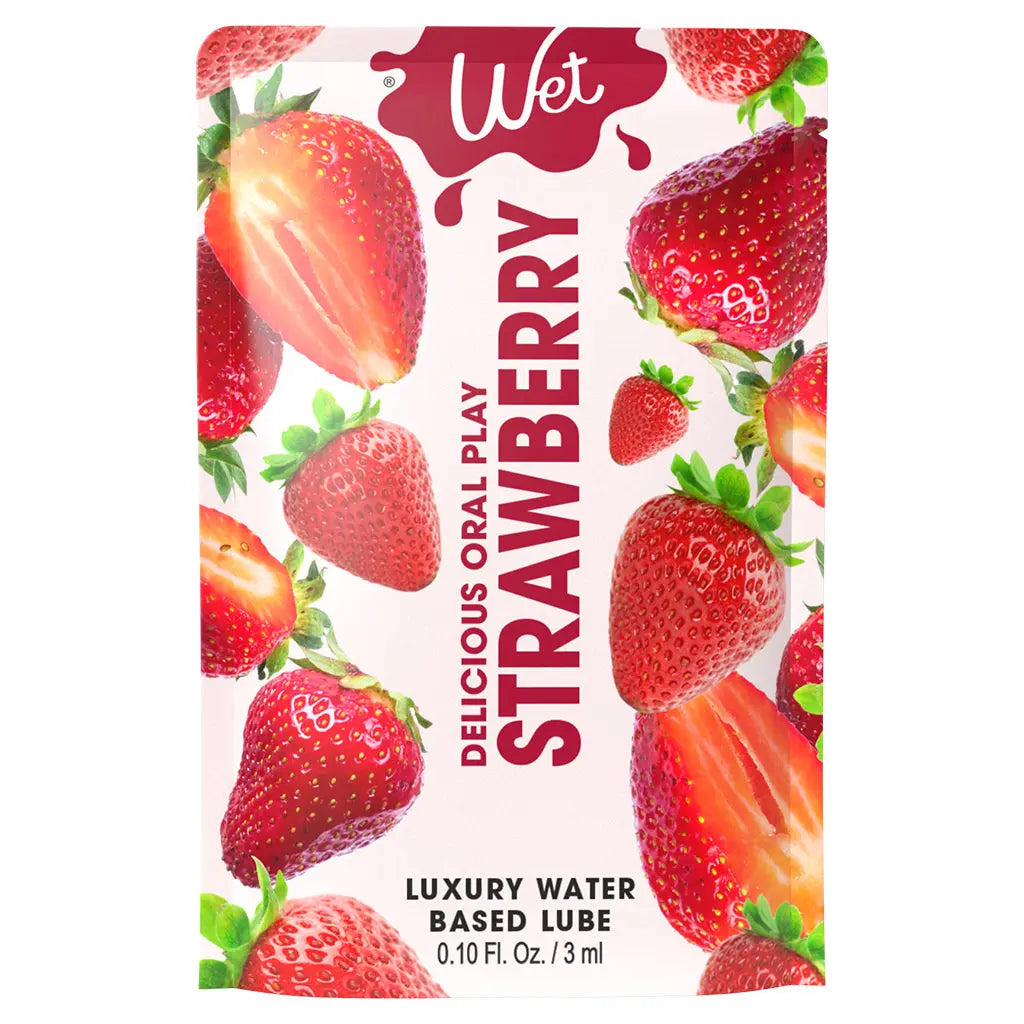 Strawberry 0.10 Fl. Oz. / 3 ml  Lubes, Lotions and Accessories