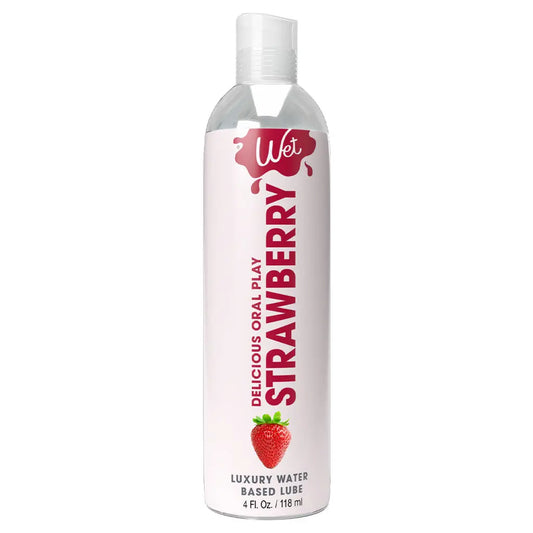 Strawberry 4 Fl. Oz. / 118 ml  Lubes, Lotions and Accessories