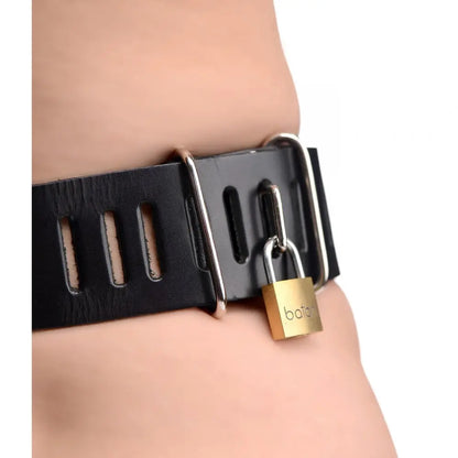 Strict Leather Female Chastity Belt  Chastity