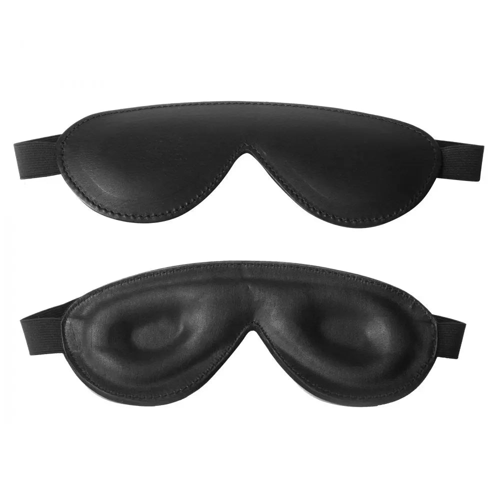 Strict Leather Padded Blindfold  Masks, Gags and Blindfolds