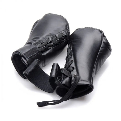 Strict Leather Padded Real Leather Puppy Mitts Bondage Pet Play  BDSM Pet Play