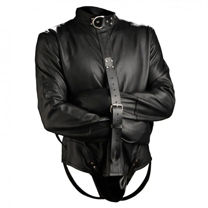 Strict Leather Premium Bondage Straightjacket- Large  Bondage Gear