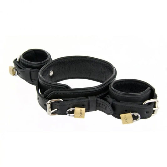 Strict Leather Premium Leather Wrist to Neck Restraint  Restraints and Cuffs