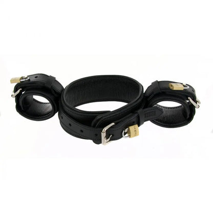 Strict Leather Premium Leather Wrist to Neck Restraint  Restraints and Cuffs