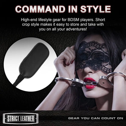 Strict Leather Short Riding Crop  Spanking Crop