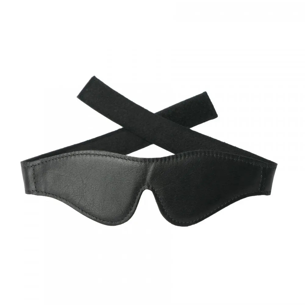 Strict Leather Velcro Blindfold  Masks, Gags and Blindfolds