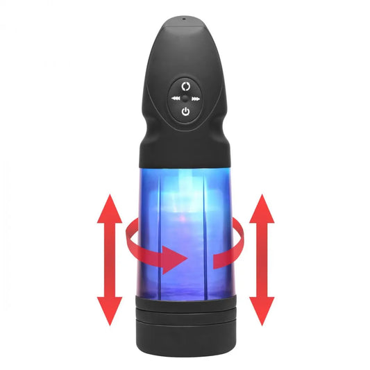 Strobe Multi Function Rechargeable Automatic Stroker Male Masturbator  Masturbators