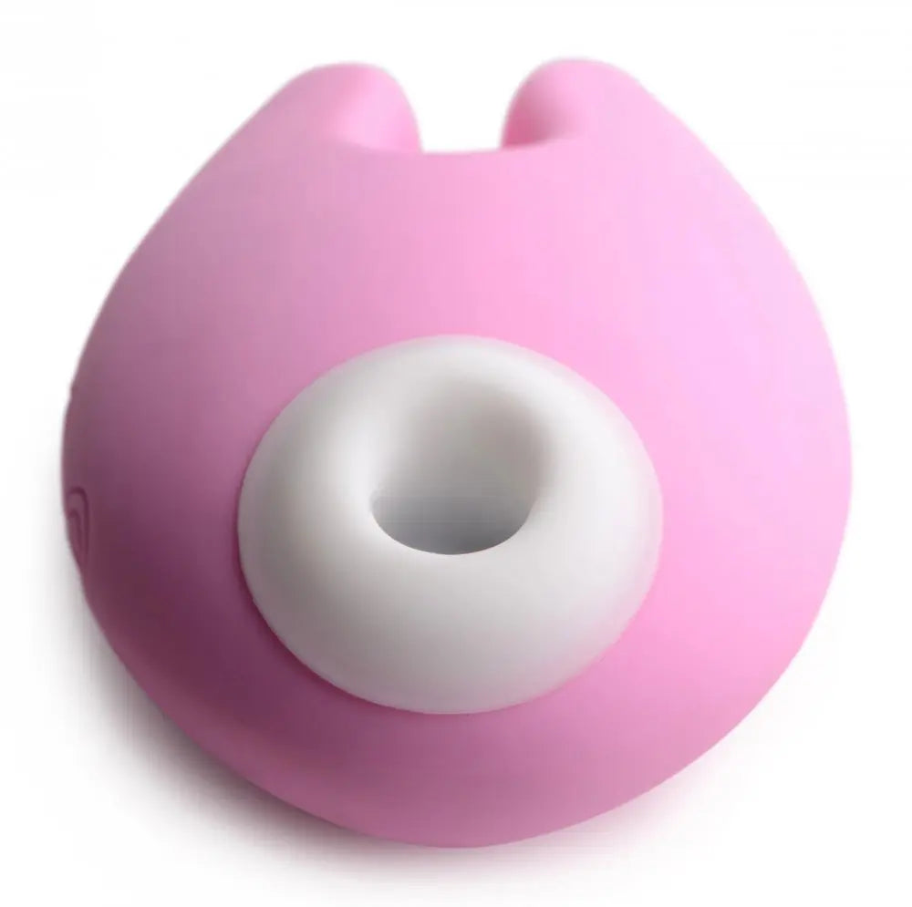 Sucky Bunny Silicone Clitoral  Stimulator - Pink Suction Vibrator  Suction Vibrators